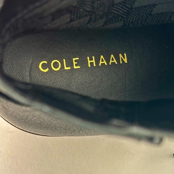 NWOT Cole Haan Grand Black Leather Ankle Booties - 7.5 - Picture 9 of 9